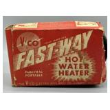 Vï¿½ Co. Fast Way Hot Water Heater w/Original Box