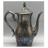 Vintage Silverplate Coffee Teapot Carafe