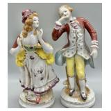 1950s Made in Japan Porcelain Victorian Couple