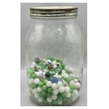 *Vintage Jar of Marbles