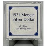 1921 Morgan Silver Dollar