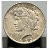 1923 Peace Silver Dollar - 90% Silver