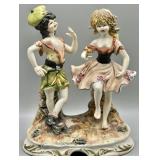 Italian Capodimonte Porcelain Figurine Sculpture