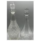 (2) Vintage Decanters - SEE DESC