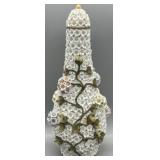 Antique Meissen Schneeballen Style Porcelain Vase
