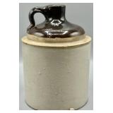 Antique Two-Tone Stoneware Jug