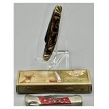 Whitetail Cutlery & Unbranded Marble Pocket Knife