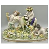 Antique German Figural Porcelain Statue