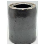 Vintage Brown Glass Stoneware Crock