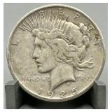 1925 Peace Silver Dollar - 90% Silver