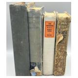 (4) Antique & Vintage Books
