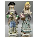 Handpainted Japan Porcelain Victorian Couple