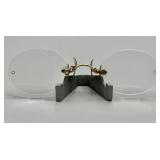 Antique Pince Nez Oval Glasses