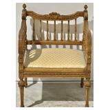 19th Century French Louis XVI Style Spindle Chair