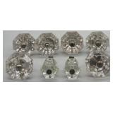 Vintage Clear Glass Knob Hardware