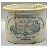 Vintage Hendrik Daarlem & Sons Advertising Crock
