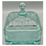 Tiara Indiana Glass Honey Bee Hive Box