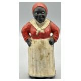 Black Americana Aunt Jemima Cast Iron Coin Bank