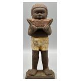 Black Americana Cast Iron Coin Bank