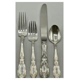 Sterling Silver Towle King Richard 4pc Dinner Set