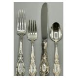 Sterling Silver Towle King Richard 4pc Dinner Set