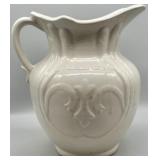 Anqitue White Ceramic Pitcher