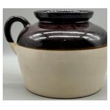 Vintage USA Two-Tone Stoneware Jug