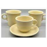 Homer Laughlin Fiesta Tea Cups and Saucer