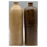 Antique 19th Century German Stoneware Bottles