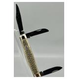 Camillus Stockman Bone Handle Pocket Knife