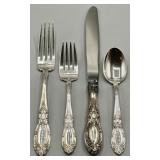 Sterling Silver Towle King Richard 4pc Dinner Set