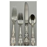 Sterling Silver Towle King Richard 4pc Dinner Set