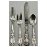 Sterling Silver Towle King Richard 4pc Dinner Set