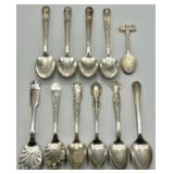 Vintage Presidential & Misc Silverplate Spoons