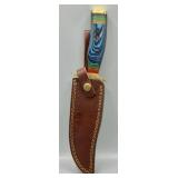 Hand Forged Damascus Bowie Knife
