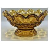 Footed Moon & Stars L.E. Smith Candy Bowl