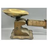 Antique Pelouze Mfg. Co. Chicago Brass Scale