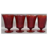(4) Independence Goblets Glows Cadmium - SEE DESC