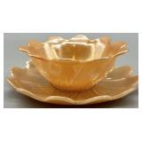 Vintage Fire King Lusterware Dessert Set