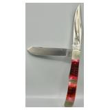 Frost Cutlery Redneck Trapper Red Bone Knife