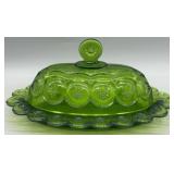 L.E. Smith Moon & Stars Butter Dish