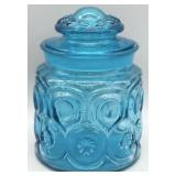 L.E. Smith Moon & Stars 7.5in Canister