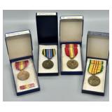 Vintage Military Issued Medals & Ribbons