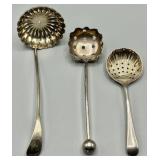 Pierced Barware Estate Serving Utensils - SEE DESC
