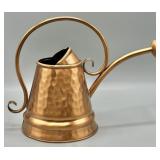 Vintage Hand Hammered Copper Watering Can