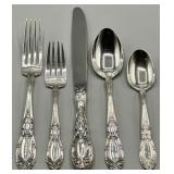 Sterling Silver Towle King Richard 5pc Dinner Set