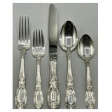 Sterling Silver Towle King Richard 5pc Dinner Set