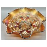 Fenton Marigold Carnival Glass Bowl