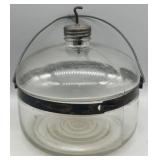 Antique Kerosene Glass Jug and Spout