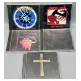 Vintage Assorted Hard Rock Compact Discs